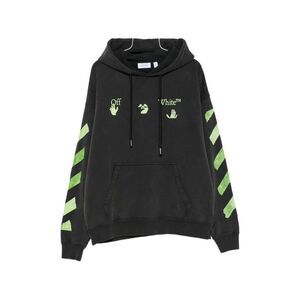 Off-White Men Bacco Arrow Skate Cotton Hoodie